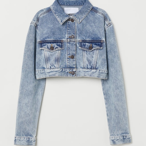 Moschino H&M Short Rhinestone Jacket Size M - Picture 4 of 5